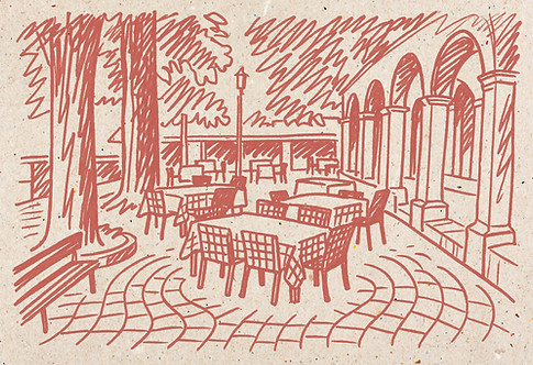 Ristorante il Borgo Gavi - Disegno