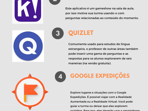 6 aplicativos para a sala de aula
(e fora dela)
