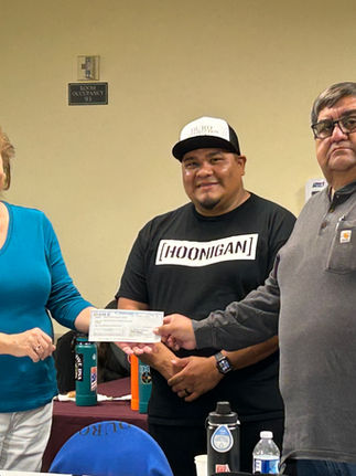 5150 Rat Rods makes generous donation to American Indian Veterans Association