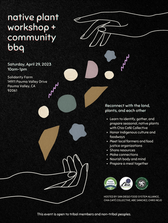 Native Plant Workshop + Community BBQ