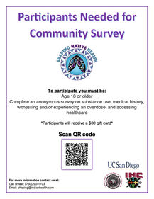 Participants Needed for Community Survey