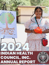 Chamish Duro - Artwork Winner 2024 Traditional Indian Health Gathering "Rooted In Healing"