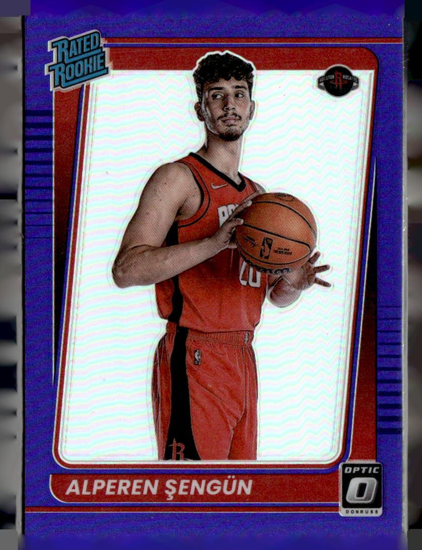 2021-22 Donruss Optic #169 Alperen Sengun Purple