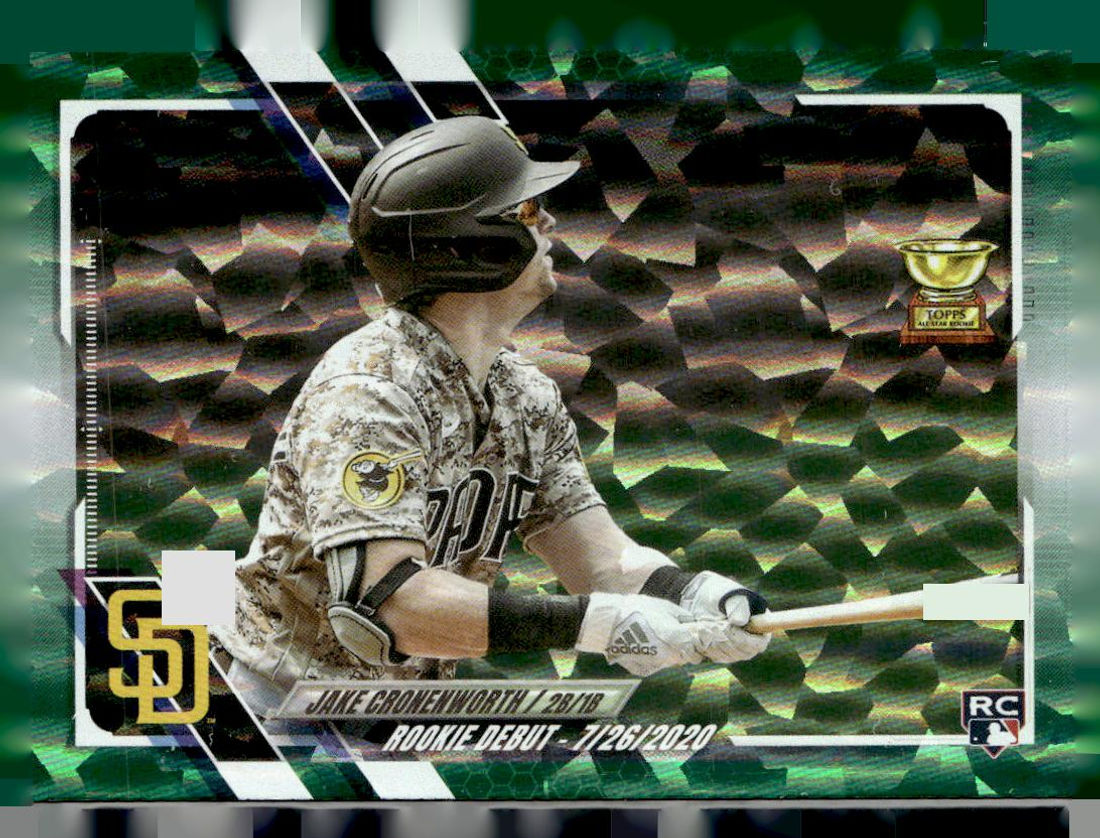 2021 Topps Update #US143 Jake Cronenworth Green Foilboard #/499