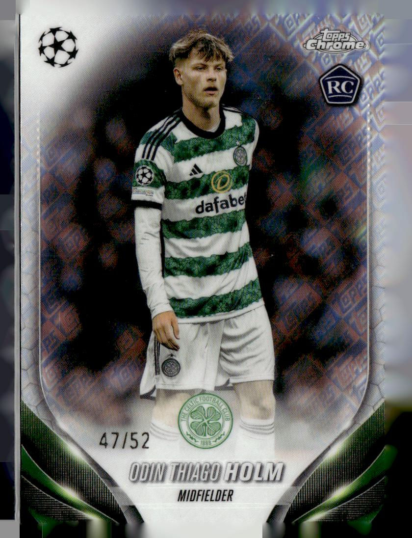 2023-24 Topps Chrome UCC #8 Odin Thiago Holm Toppsfractor #/52