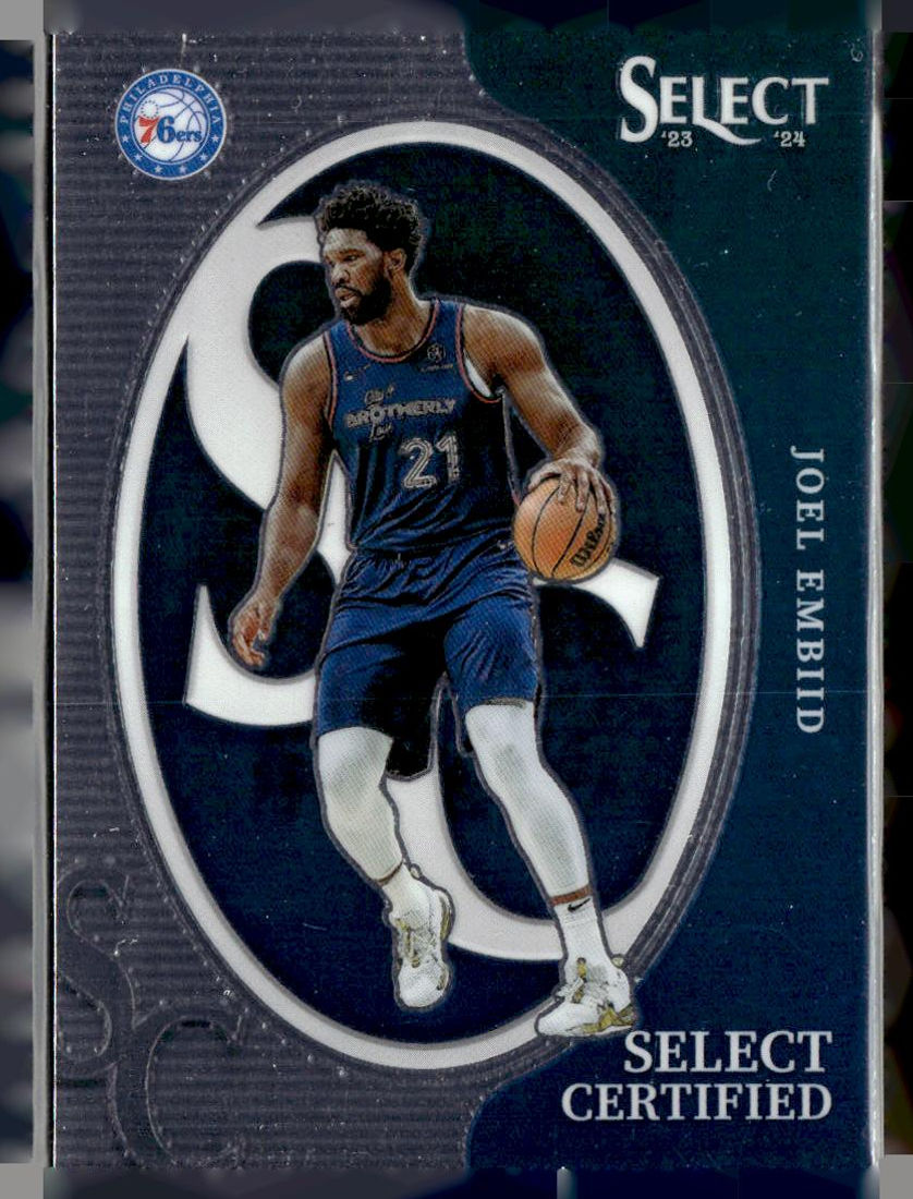 2023-24 Panini Select #1 Joel Embiid Select Certified