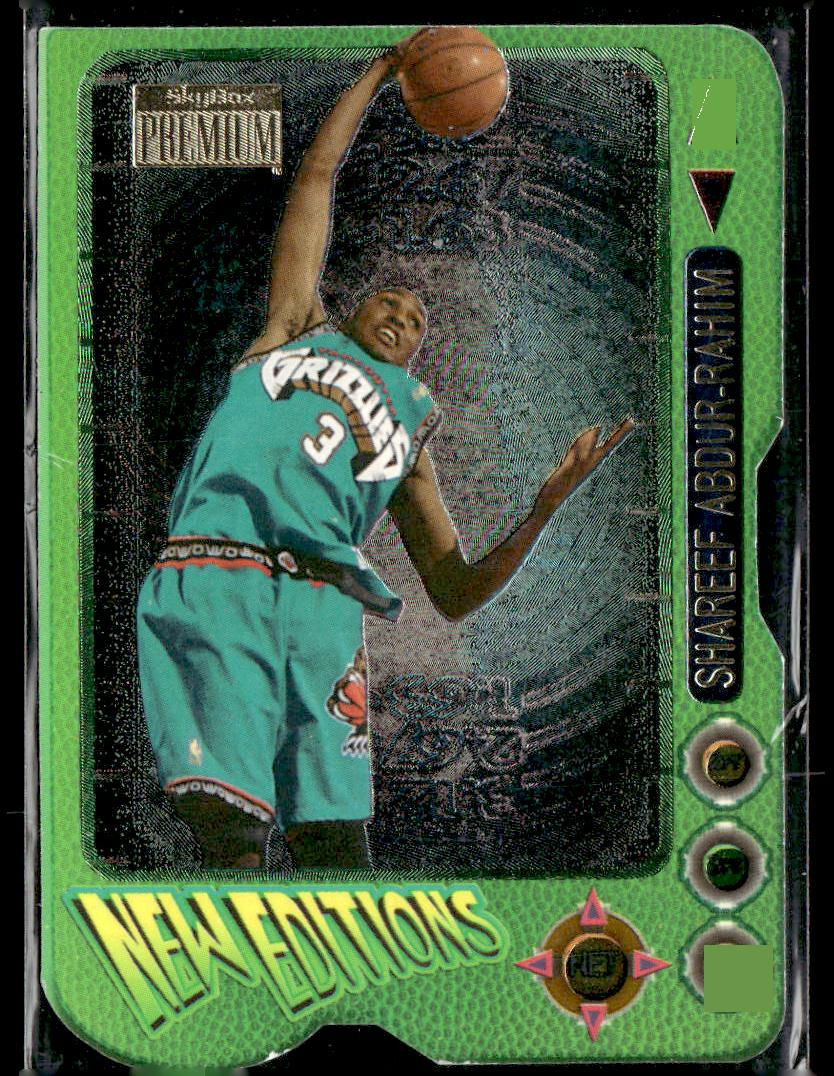 1996-97 SkyBox Premium #1 Shareef Abdur-Rahim New Editions