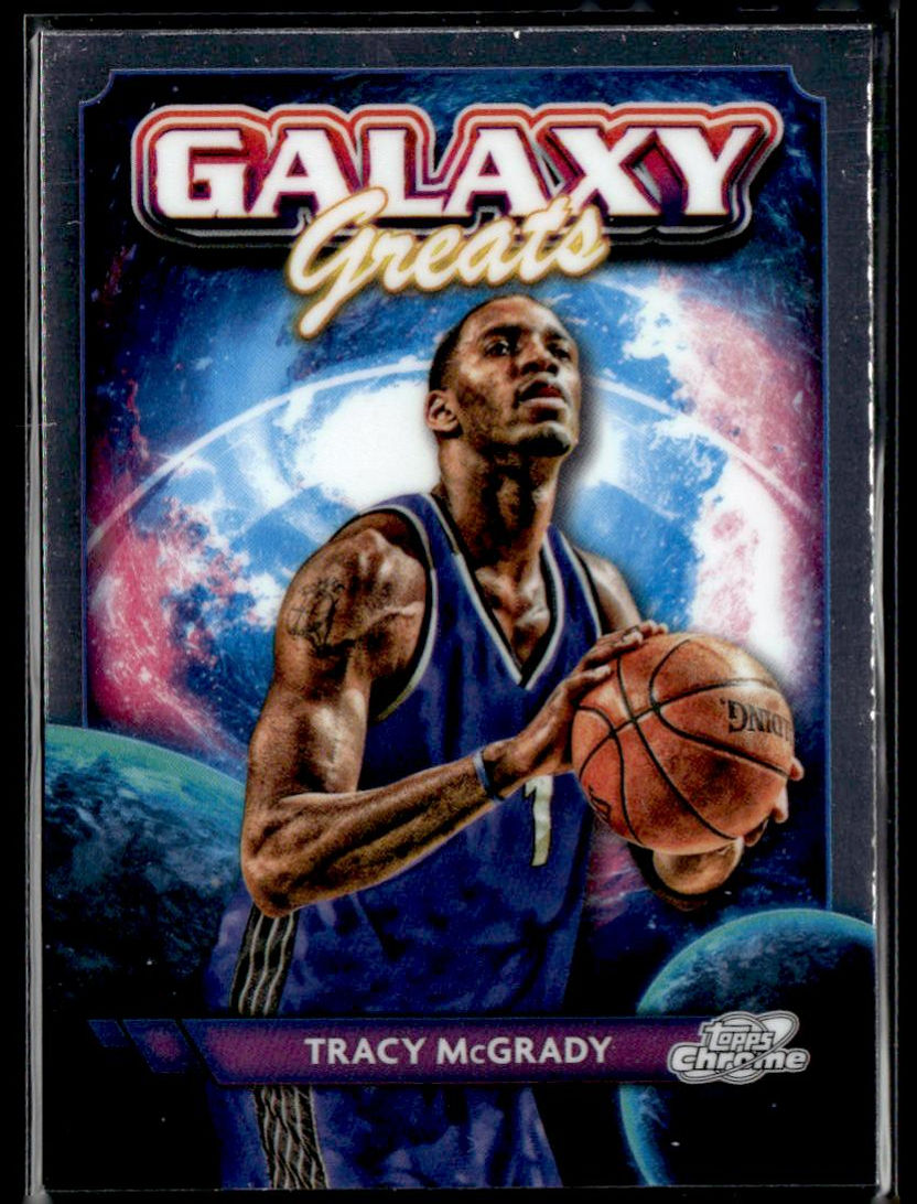 2023-24 Topps Chrome Cosmic #GG-15 Tracy McGrady Galaxy Greats