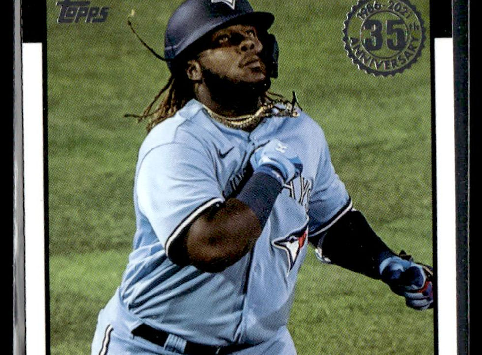 2021 Topps #86B-35 Vladimir Guerrero Jr. 1986 35th Anniversary