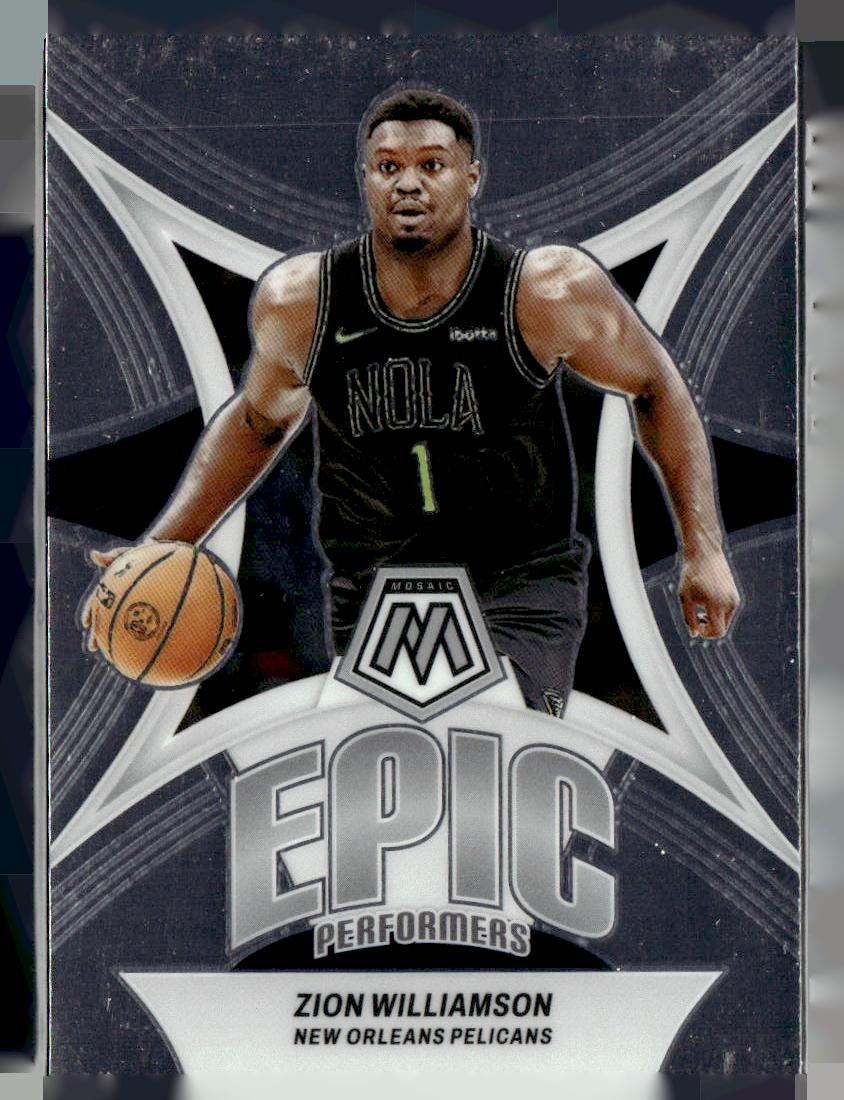 2023-24 Panini Mosaic #10 Zion Williamson Epic Performers