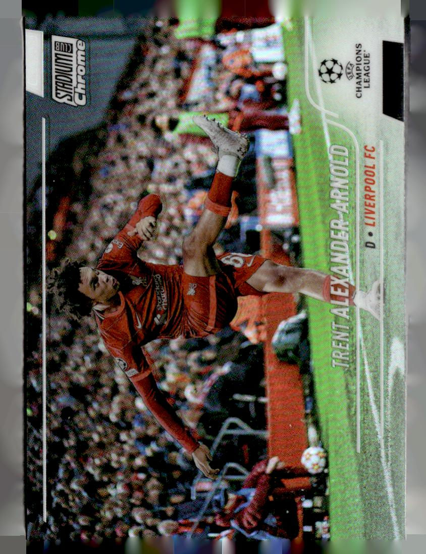 2021-22 Stadium Club Chrome UCL #66 Trent Alexander-Arnold Refractor