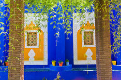 Photo-of-Majorelle-Gardens-aka-Gardens-of-Yves-Saint-Laurent-Marrakech-Marrakesh-Morocco-North-Afric