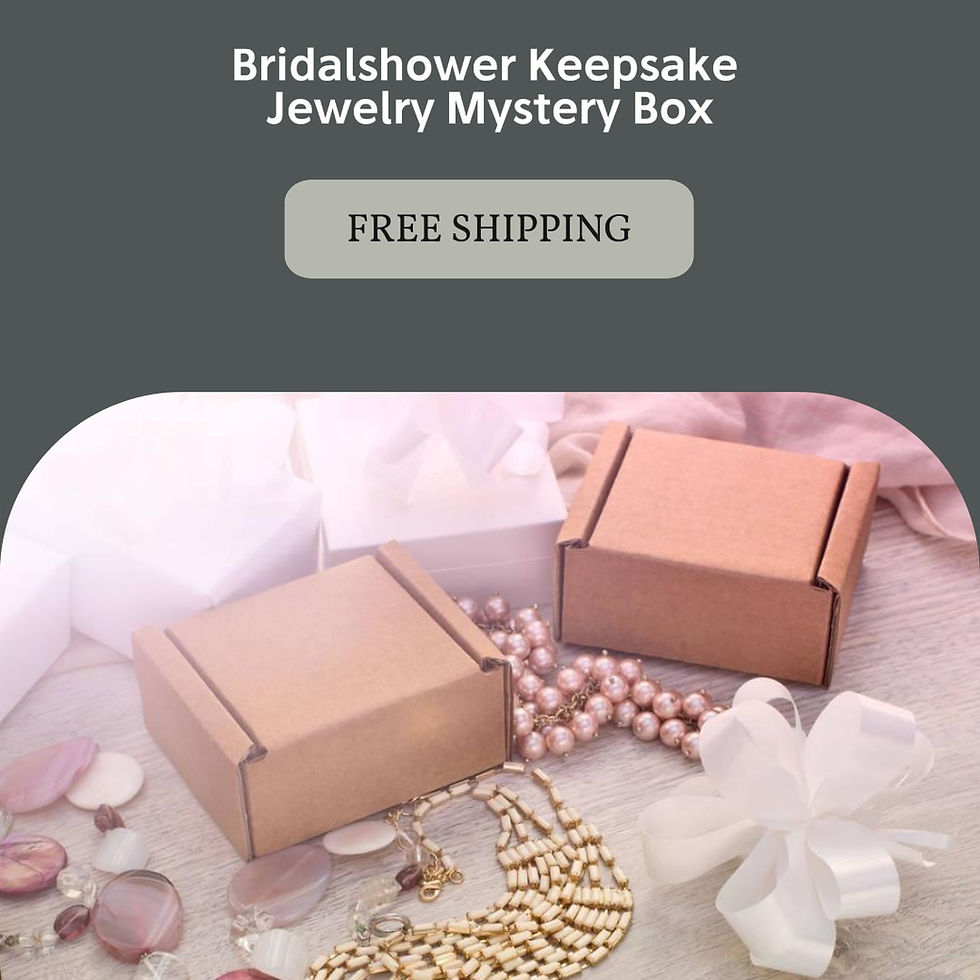 Bridal Shower Keepsake Box - Free Shipping
