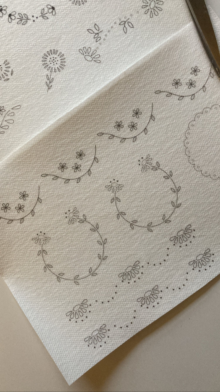 Thumbnail: Stick & stitch - Floral motifs