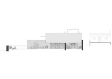 CASA MEIA - ALÇADO NORTE INTERIOR