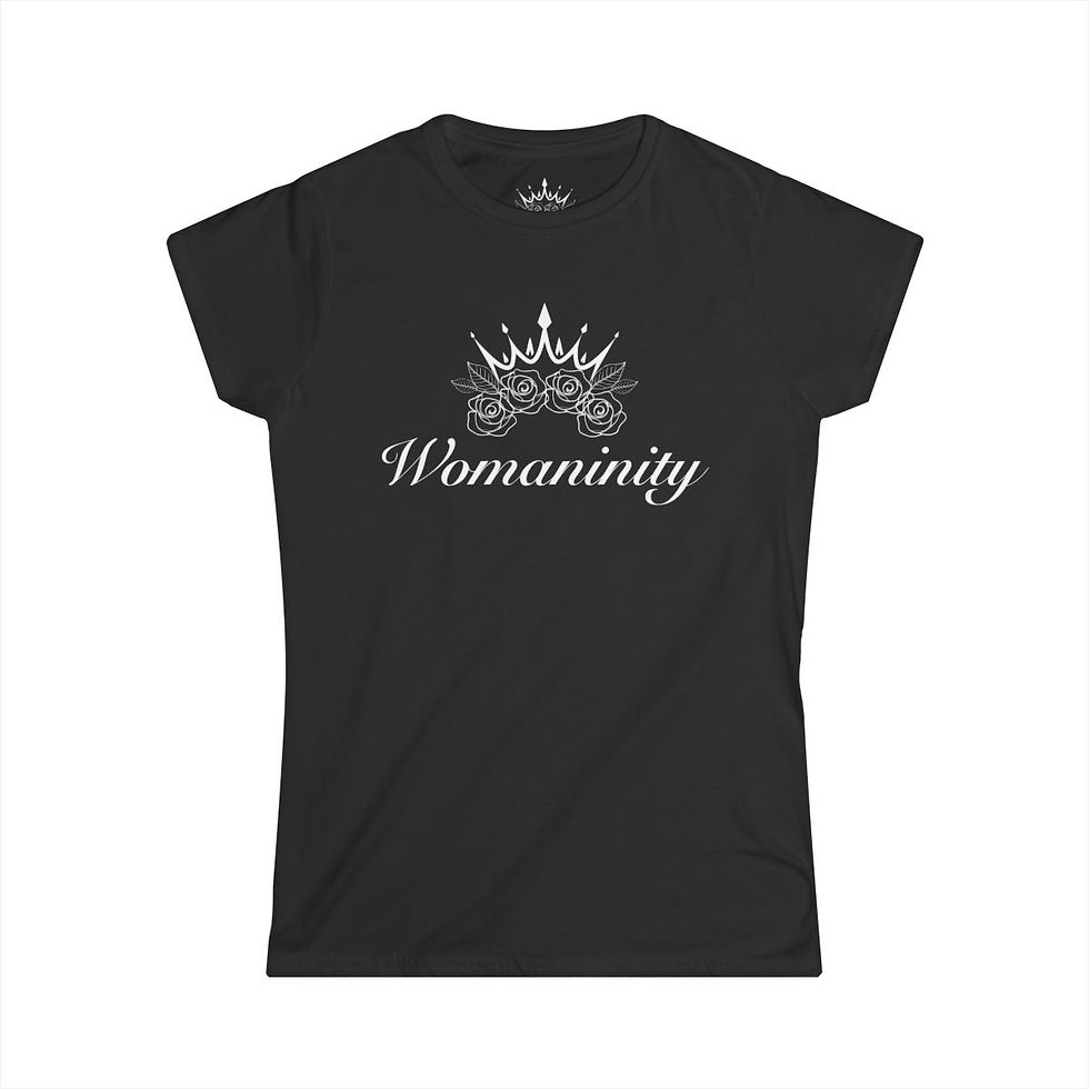Thumbnail: Womaninity Tee (Blk/Wht)