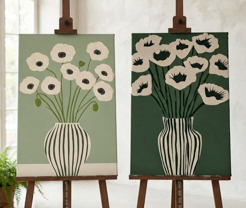 Acrylic Arts " Flowers"