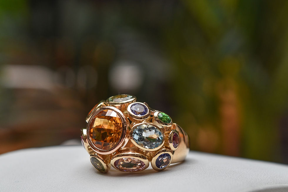 "Louloudia - Spring in the Highlands" Ring