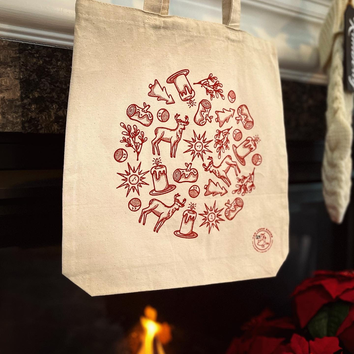 Winter Solstice Canvas Bag