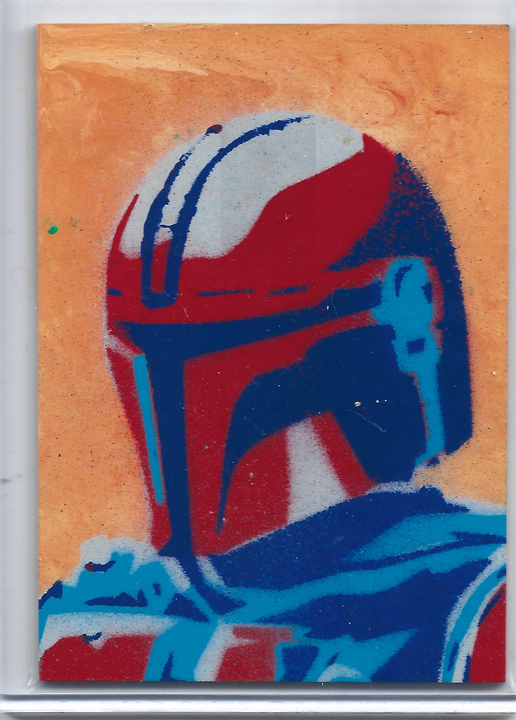 Star Wars Masterwork 2020 Jason Adams Sketch Card - The Mandalorian