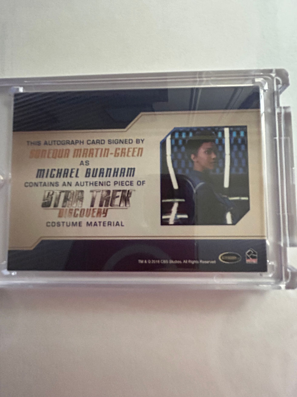 Thumbnail: Discovery Season 3 Sonequa Martin-Green autograph relic card