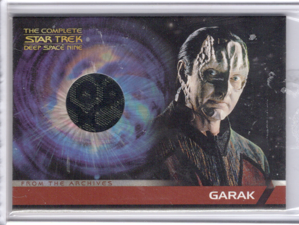 Complete DS9 Costume Card - Garak CC3