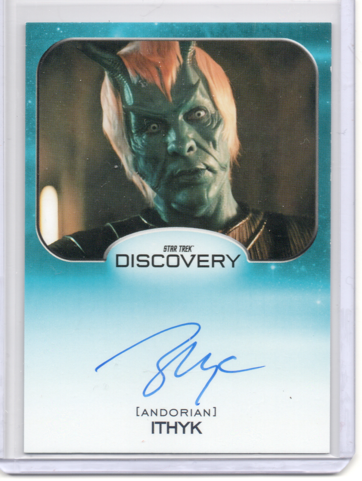 ST Connections Brandon McGibbon Aliens autograph card
