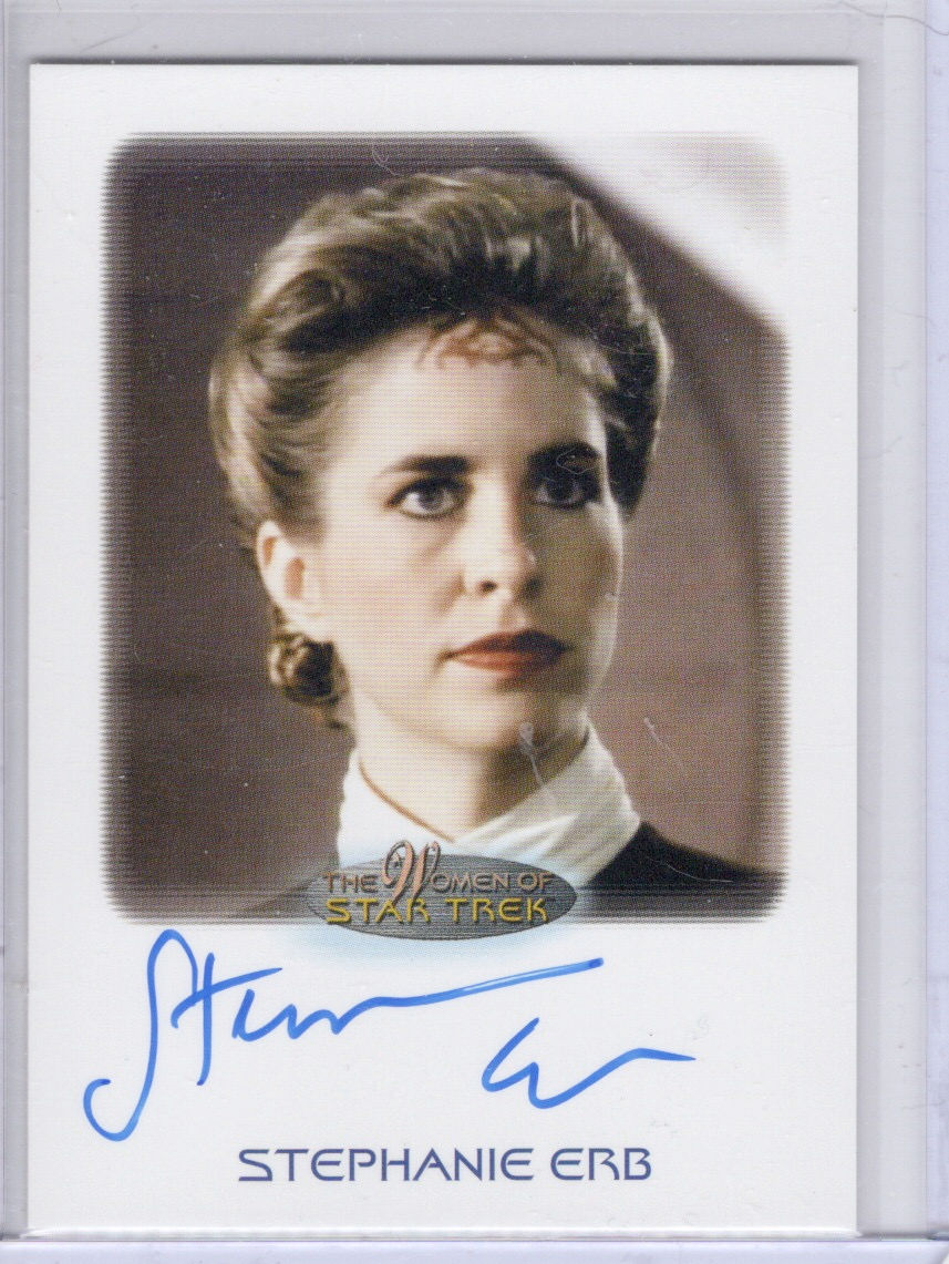 Stephanie Erb autograph card - Limited