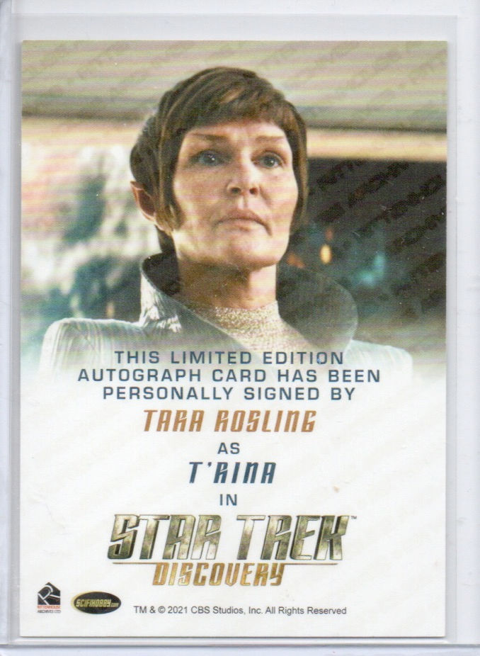 Thumbnail: S4 Tara Rosling Full Bleed autograph card