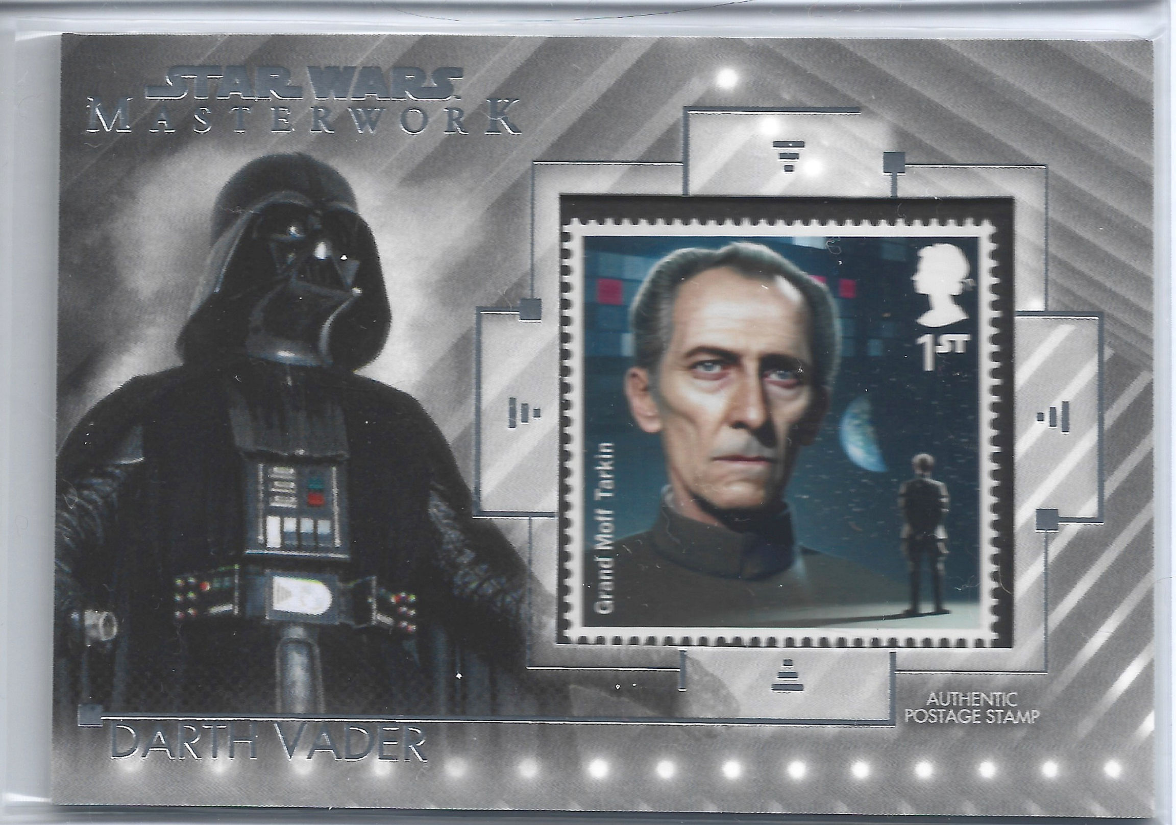Star Wars Masterwork 2020 Stamp Card Grand Moll Tarkin
