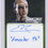 Thumbnail: TNG Archives & Inscriptions Eric Menyuk autograph card
