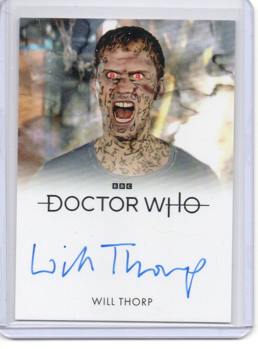 Dr. Who Series 1-4 Will Thorp Full Bleed autograph card