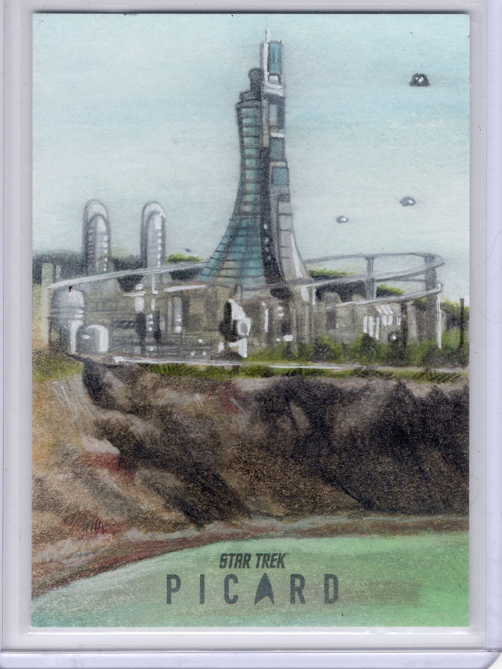 Picard Season 1 Sketch Card by Westly Smith