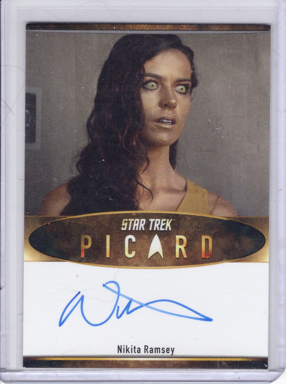 Picard Season 1 Nikita Ramsey as Saga Autograph Card