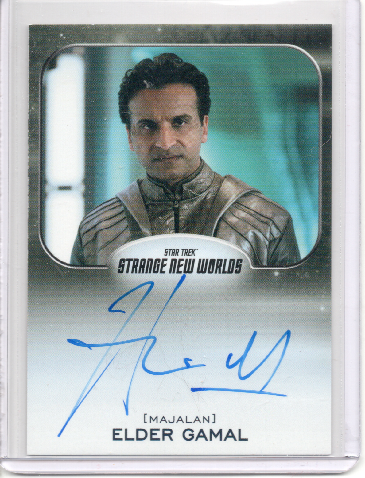 Strange New Worlds Huse Madhavji Aliens autograph card