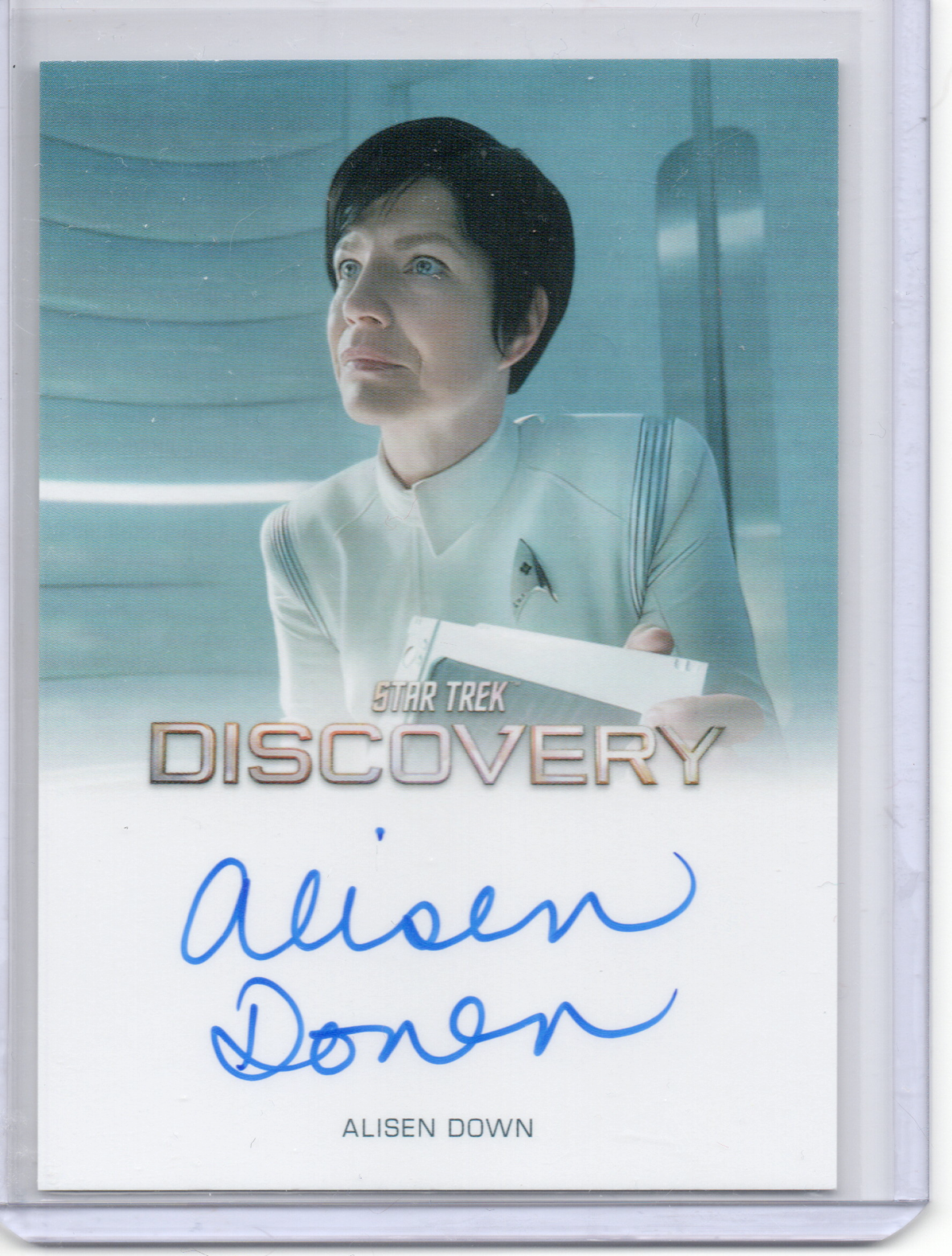 ST Discovery Season 5 Alisen Down FB autograph card