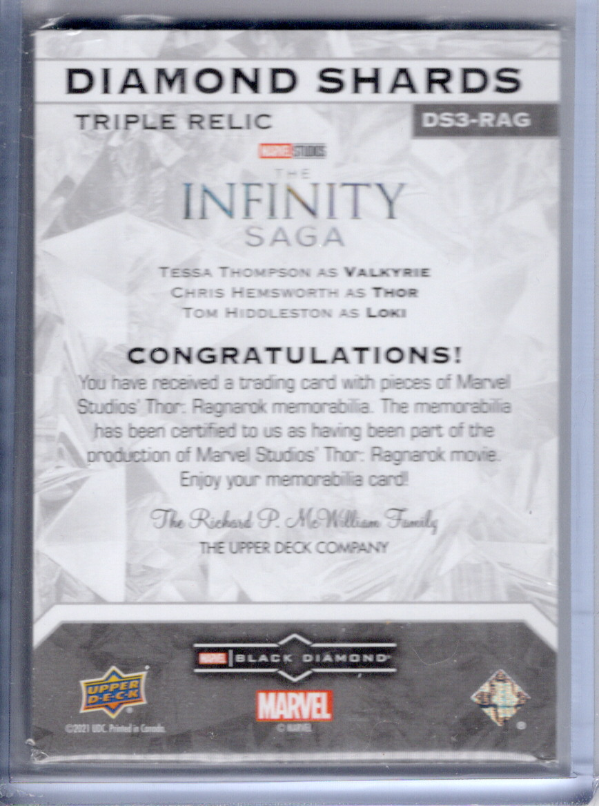 Thumbnail: Marvel Black Diamond Diamond Shards Triple Relic Thor