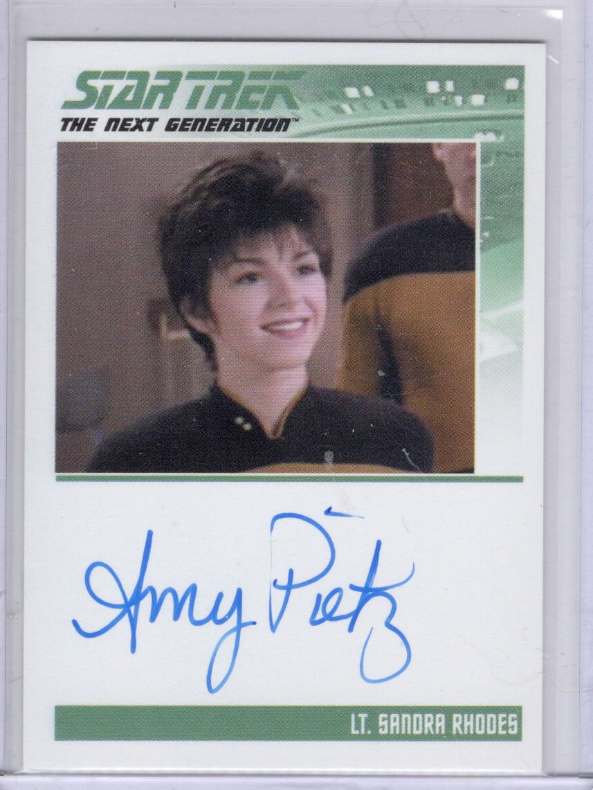 Amy Pietz Autograph Card(TNG Classic) - Limited