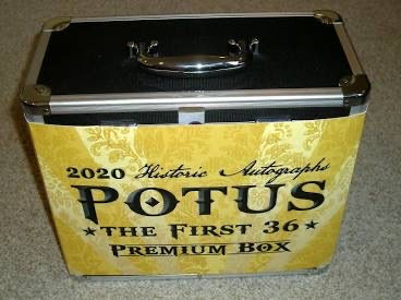 2020 Historic Autographs POTUS The First 36 Premium Edition