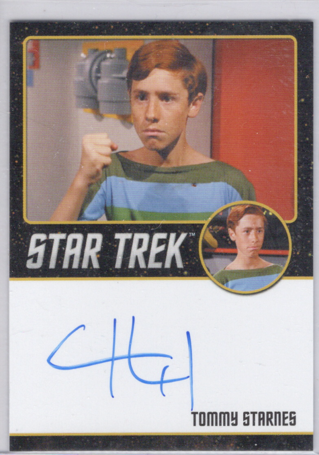 ST TOS Craig Huxley autograph card