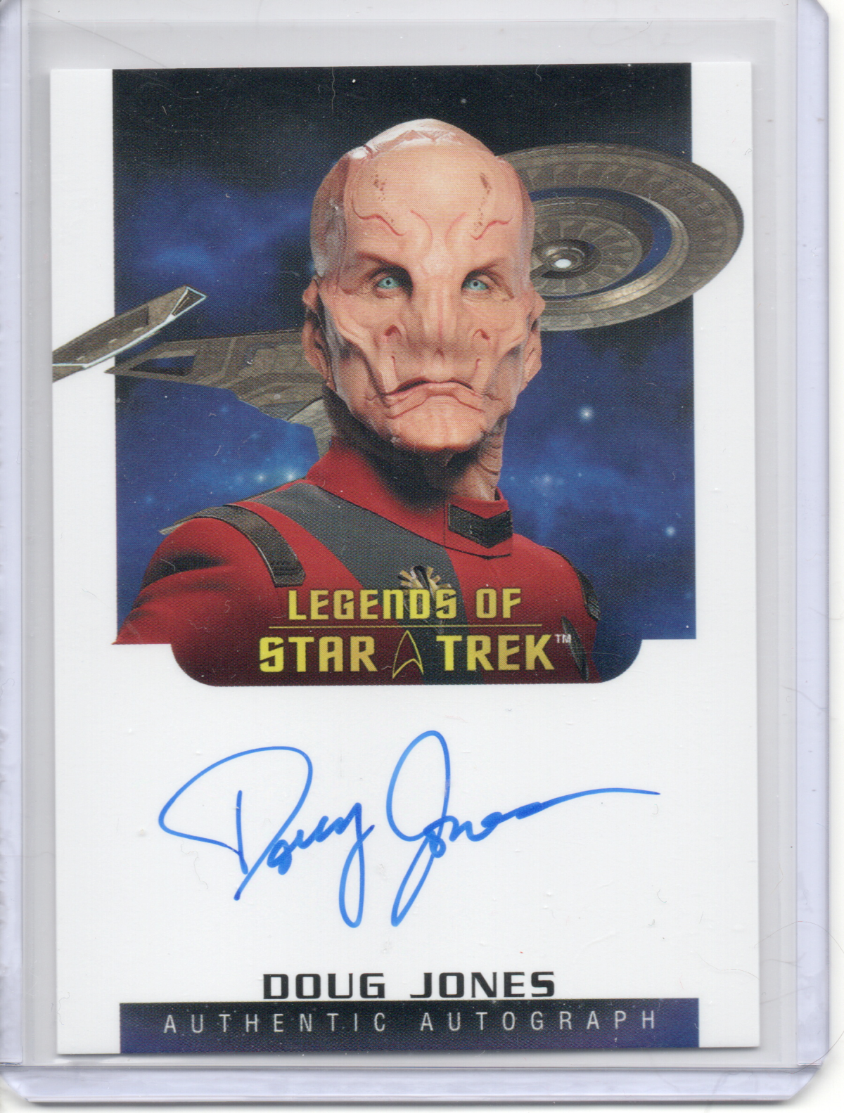 ST Connections Legends of Star Trek LA23 Doug Jones autograph card