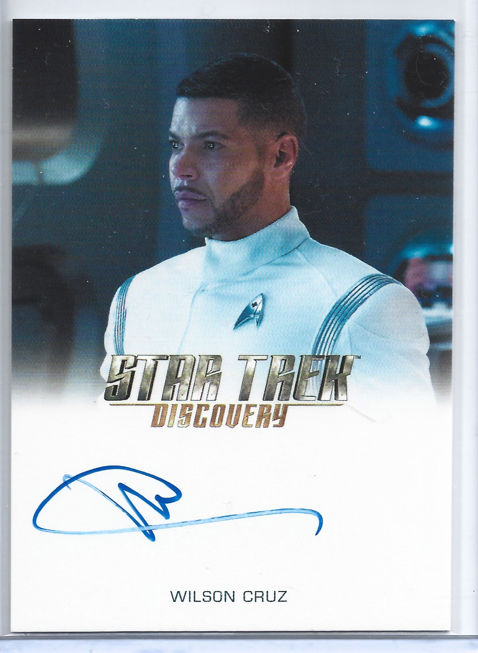 Discovery Season 1 Wilson Cruz autograph card