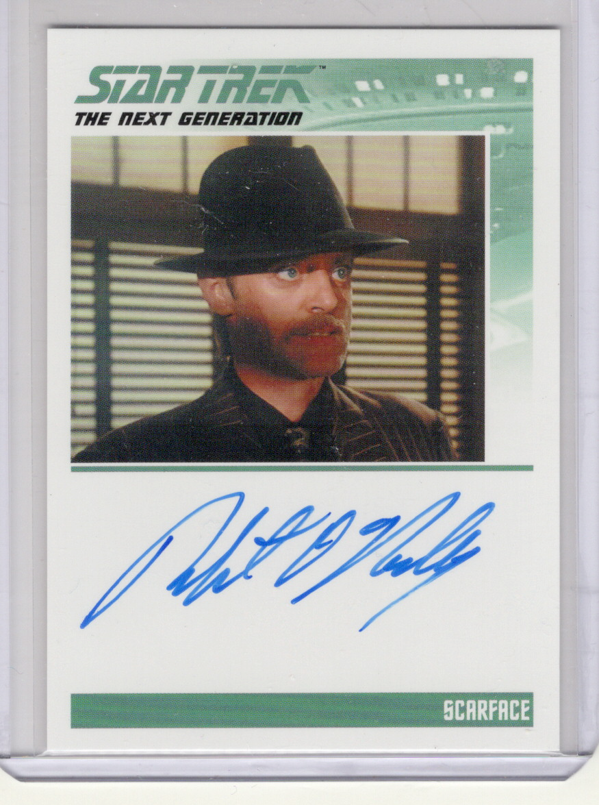 TNG Archives & Inscriptions autograph card Robert O'Reilly