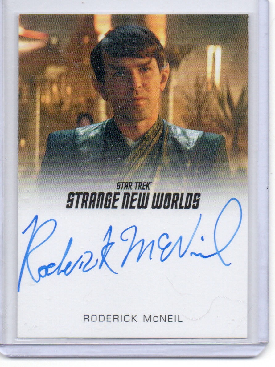 Roderick McNeil FB autograph card - LTD