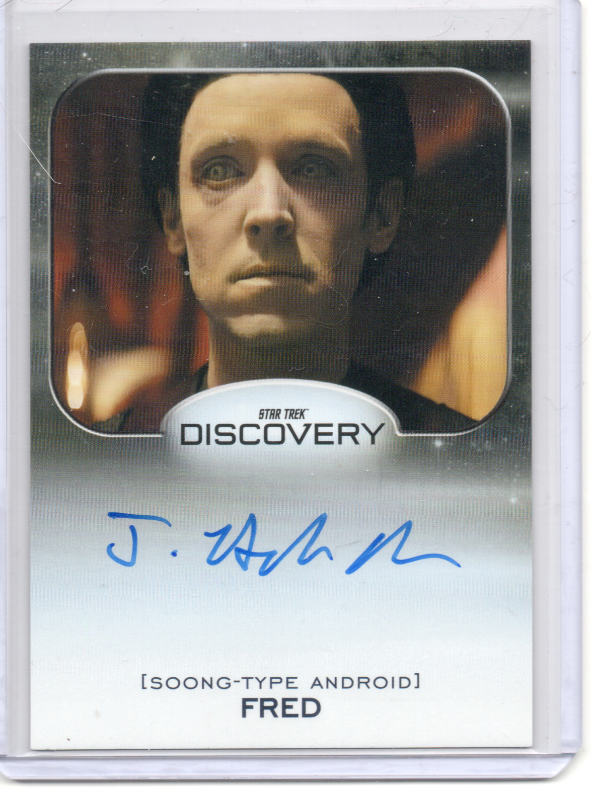 ST Connections J. Adam Brown Aliens autograph card
