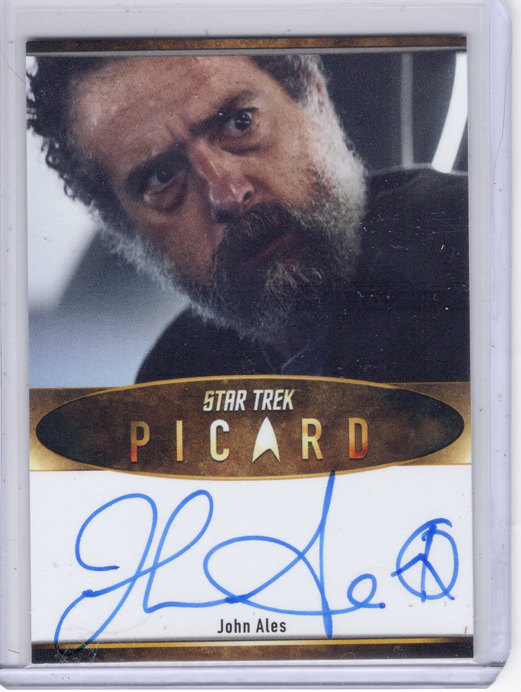 John Ales as Bruce Maddox (Bordered) (Scarce)