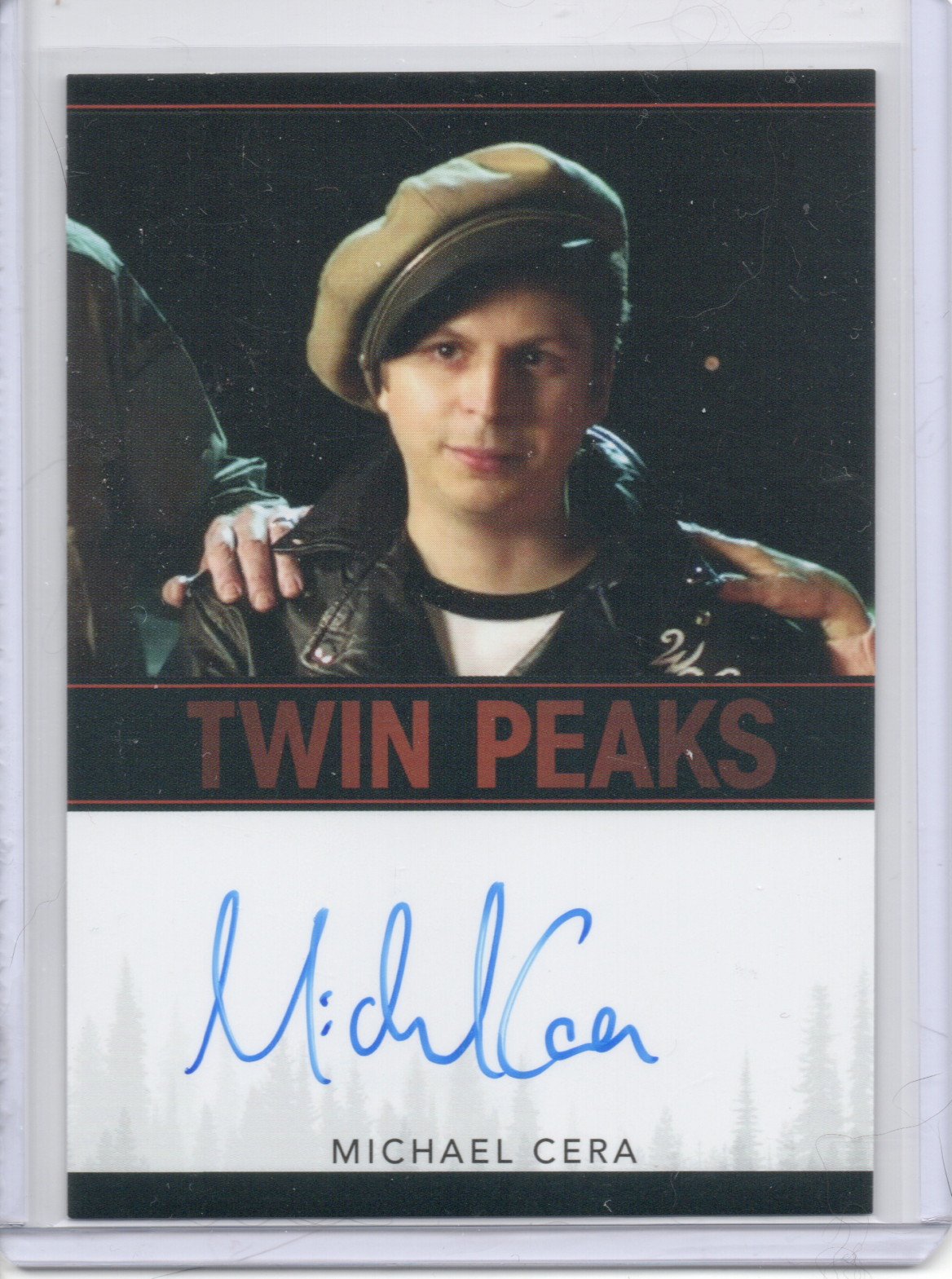 Twin Peaks LLC Michael Cera Modern autograph card