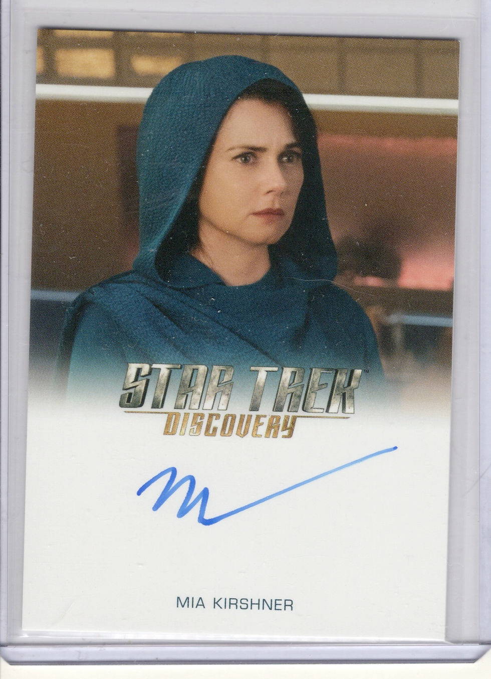 Discovery Season 2 Mia Kirshner Full Bleed autograph card