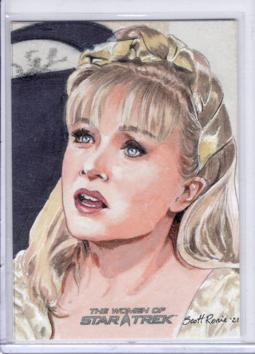 Vina by Scott Rorie - “The Cage” TOS Season 1 sketch card