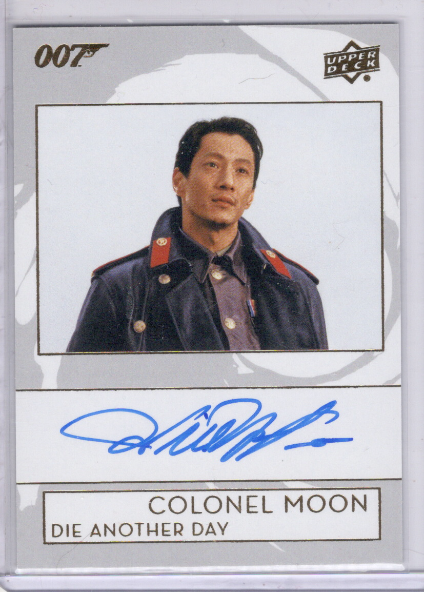 007 Autograph Card - Will Yun Lee in Die Another Day